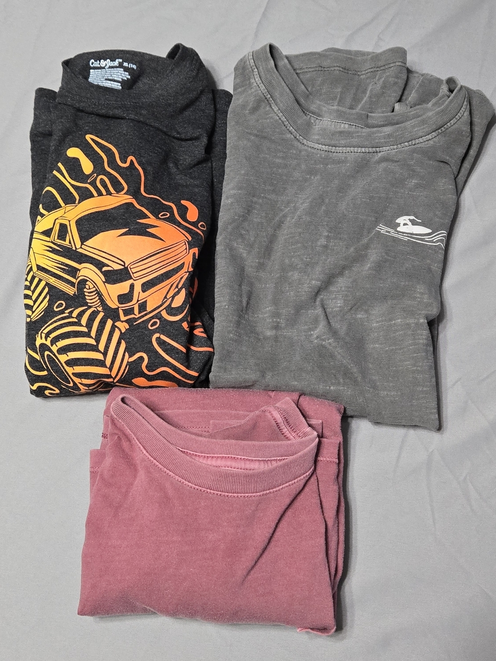 Cat & Jack Sz XL & L Kids Tee Lot